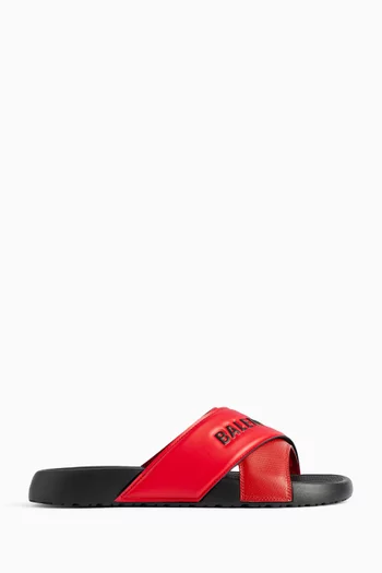 Sporty Pool Slide Sandals in EVA
