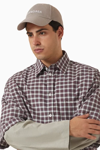 Logo Cap in Cotton Drill