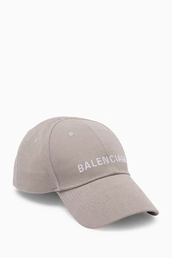 Logo Cap in Cotton Drill