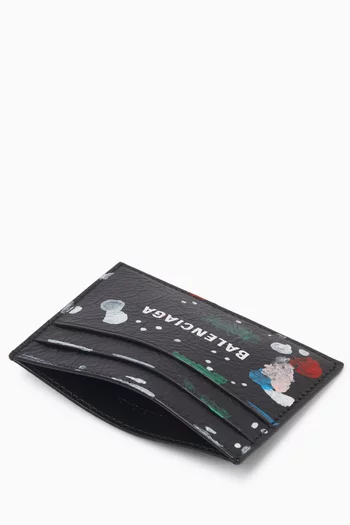Cash Card Holder in Arena Lambskin