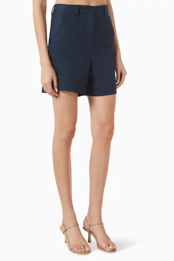 Party Tailored Shorts in Linen