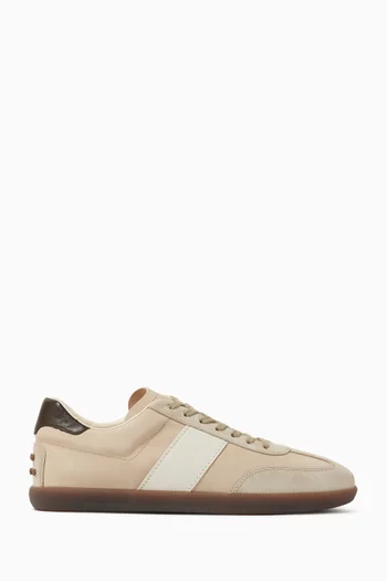 Tabs Sneakers in Suede & Leather