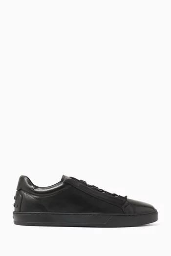 Low-top Sneakers in Leather