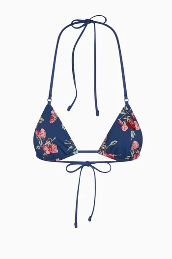 Nick Beaded Triangle Bikini Top