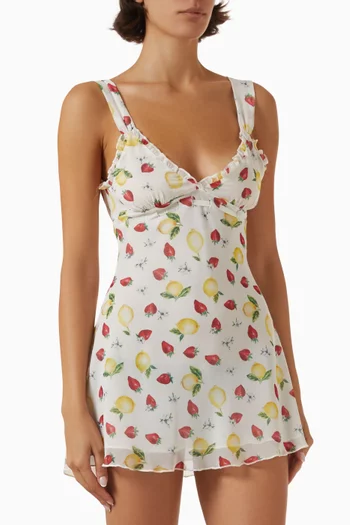 Dreamer Mini Dress in Chiffon