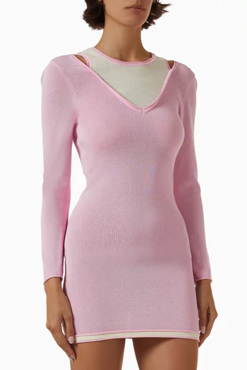 Logan Mini Dress in Knit