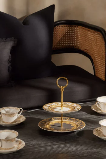 x Rosenthal Medusa Gala Tea Cups & Saucers in Porcelain, Set of 6