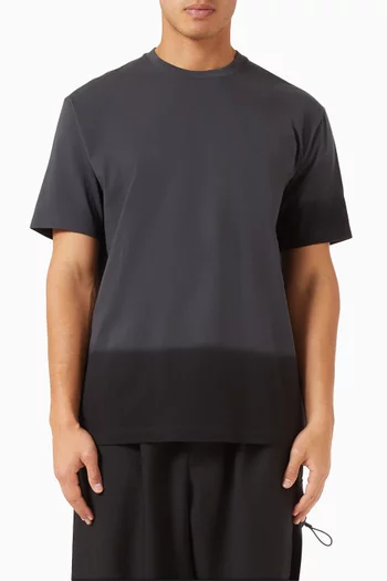Dipped T-shirt in Cotton