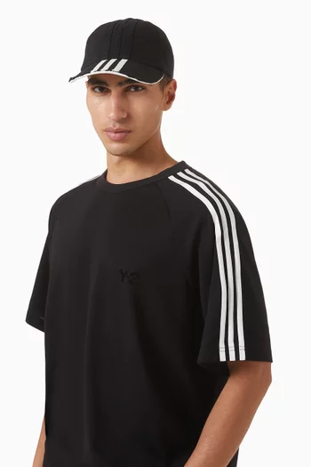Stripes Cap in Cotton