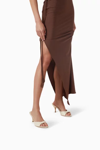 Samia 75 Mules in Nappa Leather