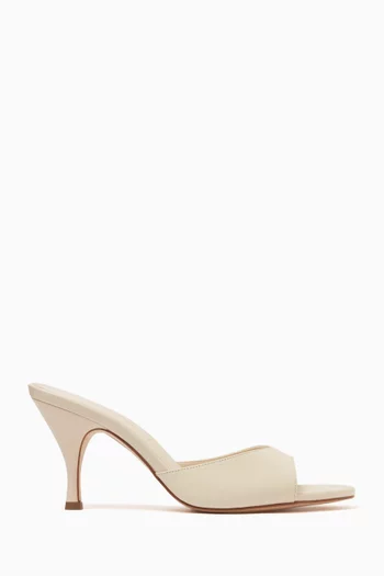 Samia 75 Mules in Nappa Leather