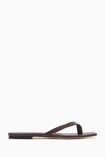 Renee Flats in Nappa Leather