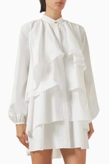 Frill Layer Mini Dress