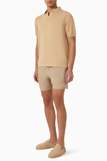 Sloan Polo Shirt in Cotton Blend