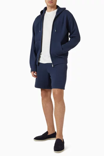 Zack Zip Hoodie in Cotton