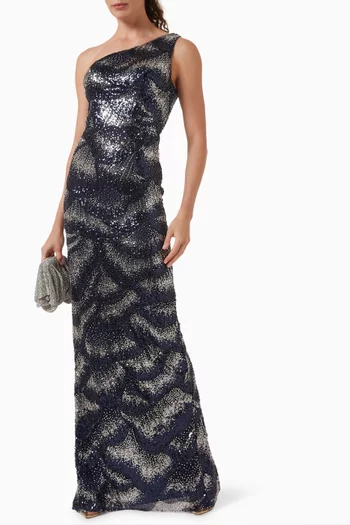Embellished Mermaid Gown