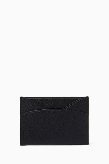 Romy Flat Card Case in Saffiano Leather