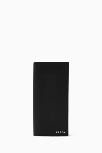 Wallet in Saffiano Leather