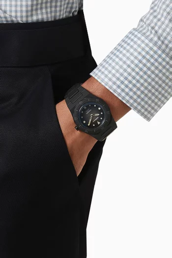 Polycarbon Diver Watch, 40.5mm