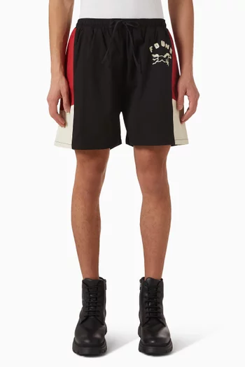 Track Shorts in Nylon-blend