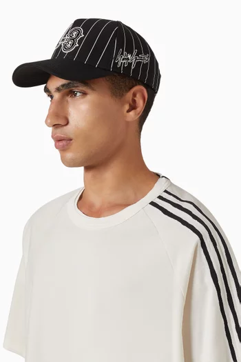 Pinstripe Baseball Cap