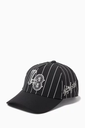 Pinstripe Baseball Cap