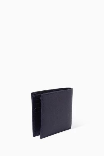Billfold Wallet in Pebbled Leather