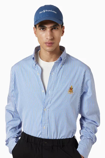 Logo Ball Cap in Cotton-twill