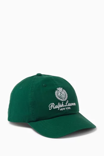 Embroidered Logo Hat in Cotton