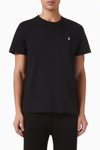Logo Crewneck T-shirt in Cotton