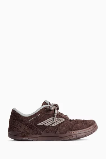 Hamptons Platform Sneakers in Suede