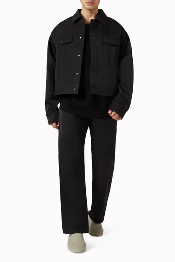 5-pocket Pants in Textured Nylon