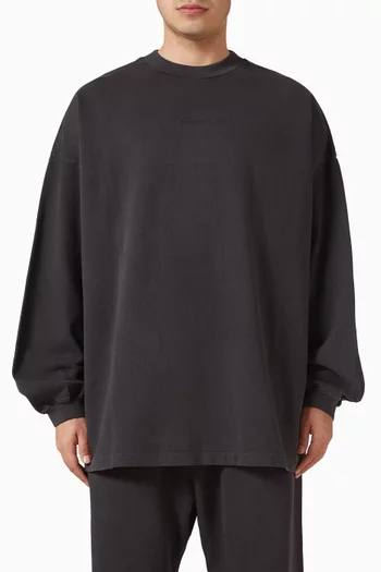 Signature 90s Long Sleeve T-shirt in Cotton