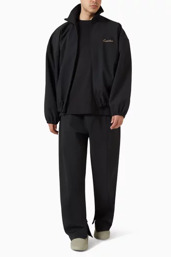 Signature Track Jacket in Bonded Nylon