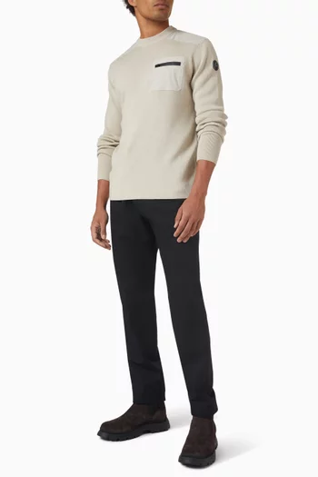 Tevan Zip-pocket Sweater
