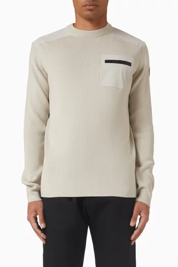 Tevan Zip-pocket Sweater