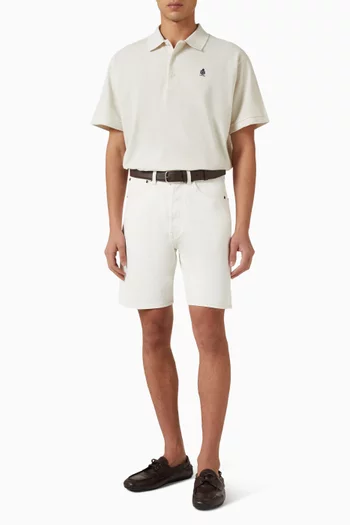 Bermuda Shorts in Old Denim