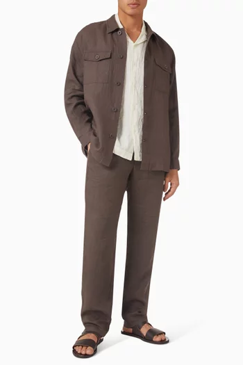 Edan Jogger Pants in Linen