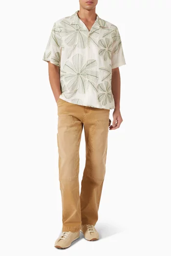 Floral Applique Shirt