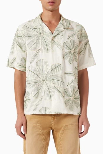 Floral Applique Shirt