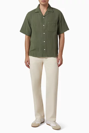 Double Cloth Shirt in Cotton