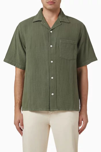 Double Cloth Shirt in Cotton