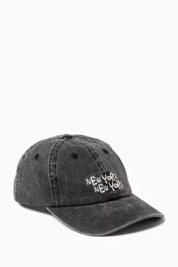 80s NY Cap in Cotton