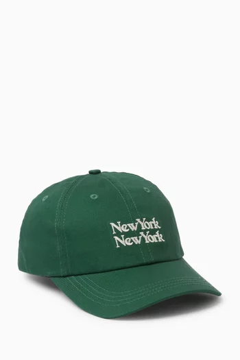 NY NY Cap in Cotton