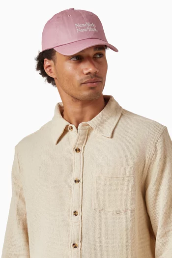 NY NY Cap in Cotton