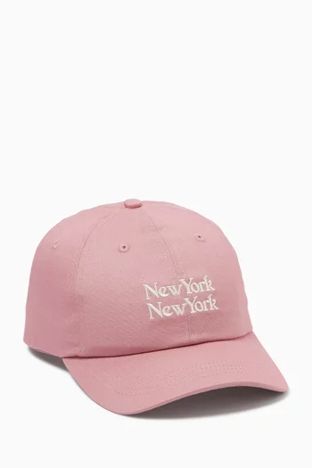 NY NY Cap in Cotton