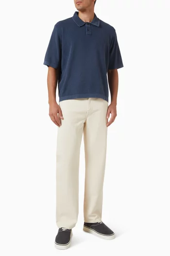 Polo T-shirt in Cotton-knit