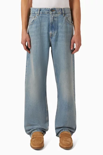 Wide-leg Jeans in Denim