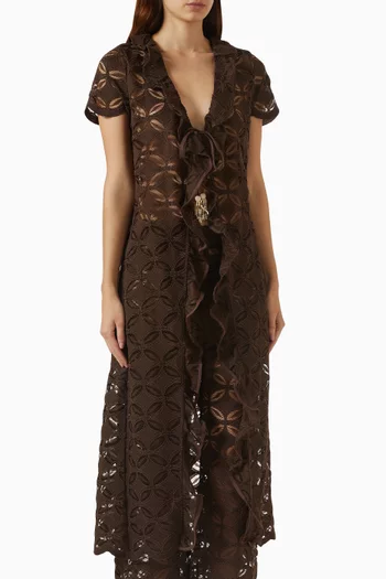 Riviera Kimono in Lace