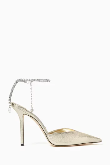 Saeda 100 Pumps in Glitter Fabric